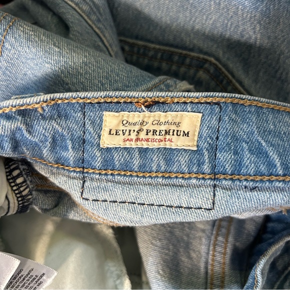 Levi’s 70’s High Slim Straight Denim Jeans Light Wash Size 27 - Picture 6 of 8